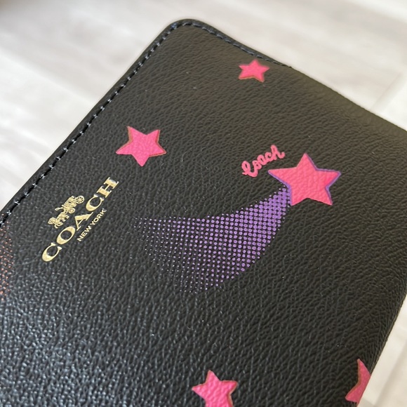 Coach Wristlet with Disco Star Print - Picture 6 of 8